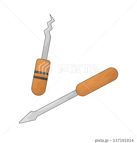 Illustration of Lockpick Tools 137191814