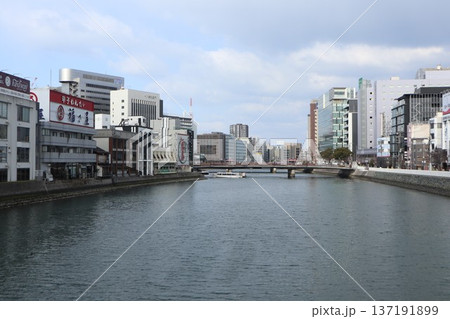 博多 中洲の街並み 博多 中洲の街並み 137191899
