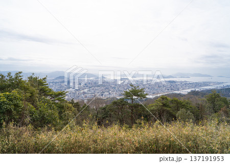 宗箇山（三滝山）の山頂から見た景色（広島アルプス） 137191953