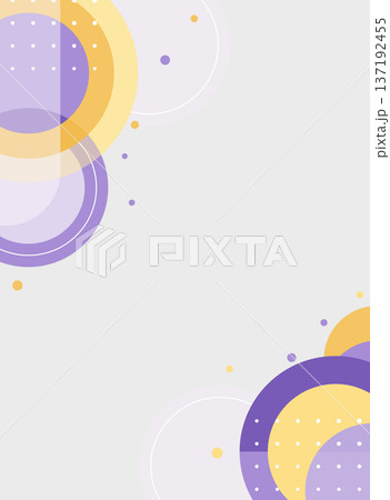 医療ヘルスケア向けモダン円形ジオメトリ背景 137192455