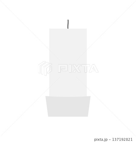 ろうそく1本 137192821