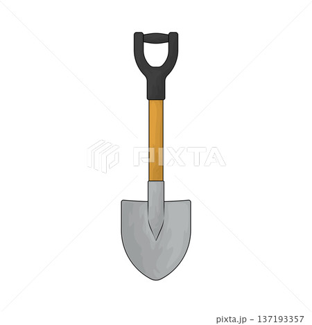 Illustration of Shovel Illustration of Shovel 137193357