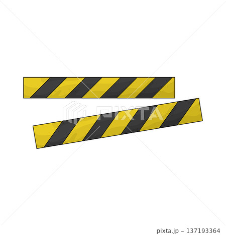 Illustration of Caution Tape 137193364