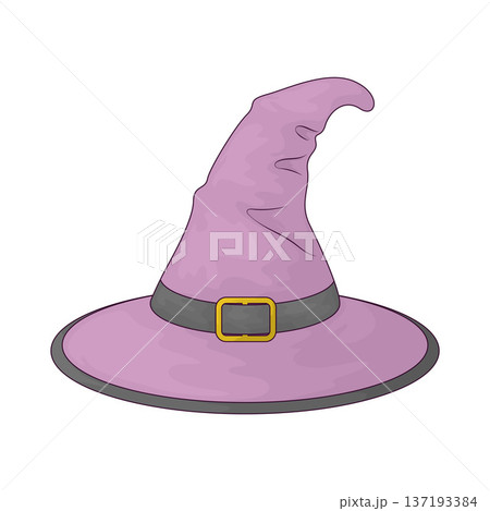 Illustration of Witch Hat Illustration of Witch Hat 137193384