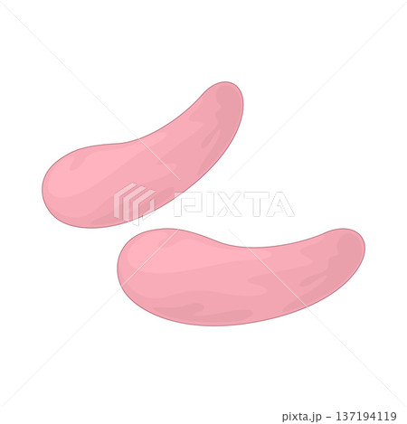 Illustration of Eye Patches Illustration of Eye Patches 137194119