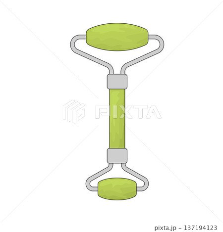 Illustration of Jade Roller 137194123