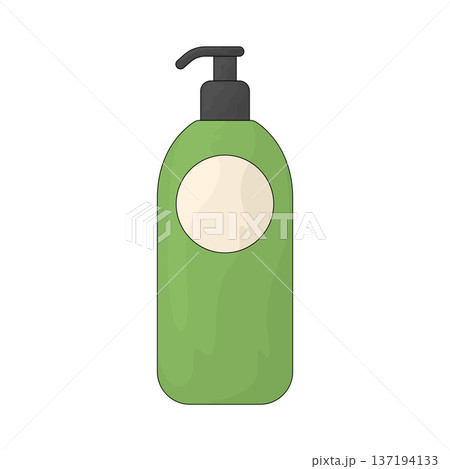 Illustration of Body Lotion Illustration of Body Lotion 137194133