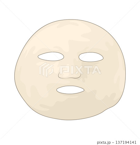 Illustration of Sheet Mask 137194141
