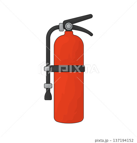 Illustration of Fire Extinguisher Illustration of Fire Extinguisher 137194152