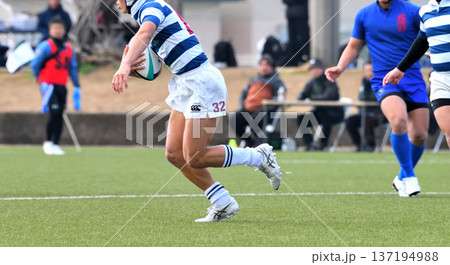 ラグビー、高校ラグビー 137194988