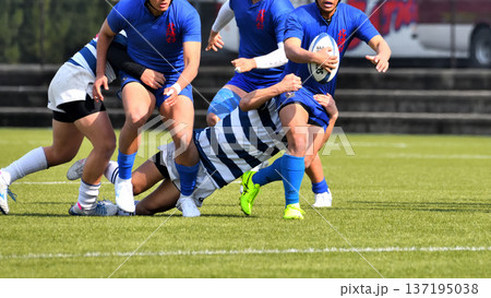 ラグビー、高校ラグビー 137195038