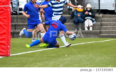 ラグビー、高校ラグビー 137195065