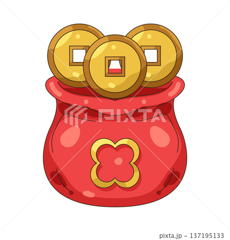 Illustration of lucky bag 137195133