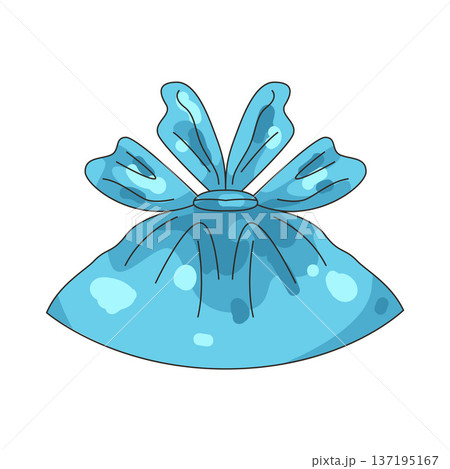 Illustration of garbage bag 137195167