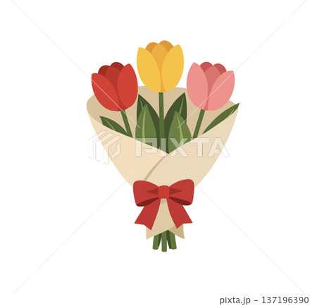 チューリップ ﾁｭｰﾘｯﾌﾟ 花 137196390
