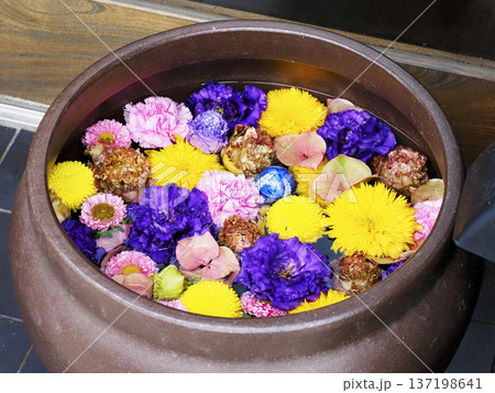花手水・深川花手水 花手水・深川花手水 137198641