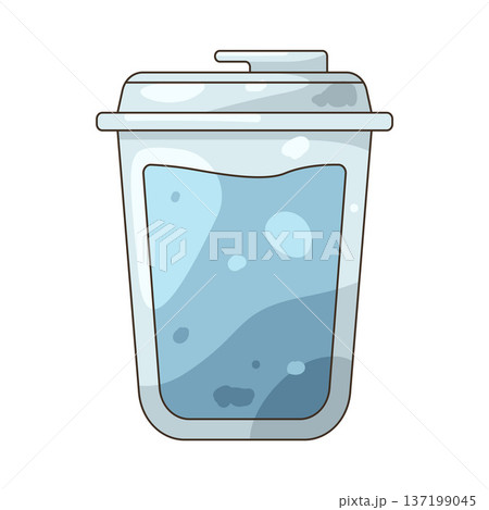Illustration of drink cup Illustration of drink cup 137199045