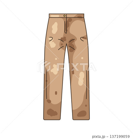 Illustration of pants 137199059