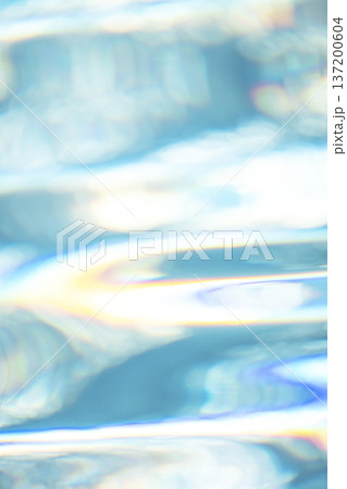 カラフルな水面模様がつくる夏色のイメージ カラフルな水面模様がつくる夏色のイメージ 137200604