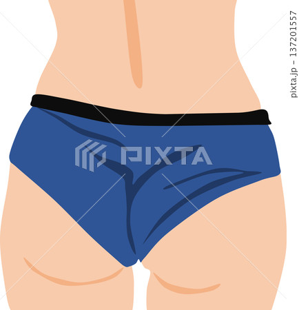 ダイエットに成功した女性のイラスト 137201557