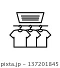 浴室乾燥　ベクターアイコン 137201845