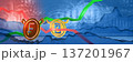 bullish petroleum price in switzerland due to crude oil supply disruption. trading 3D illustration for fossil fuels and gasoline business. blue banner background for marketing in oil and gas industry 137201967
