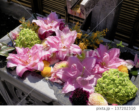 永代寺の花手水・江東区 137202310
