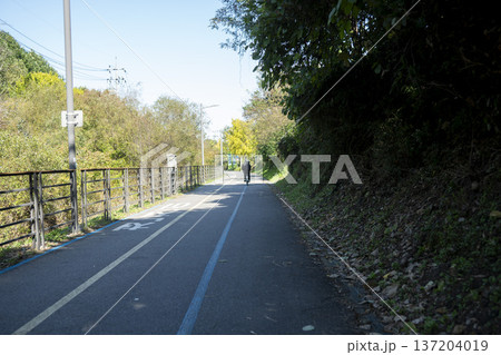 Han River bike path Han River bike path 137204019
