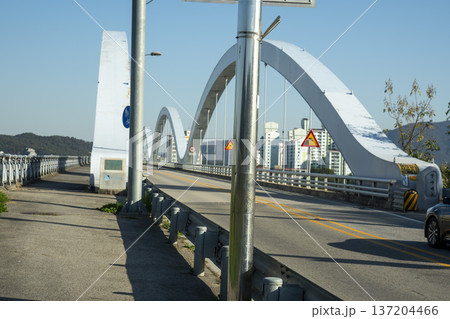 Han River bike path 137204466
