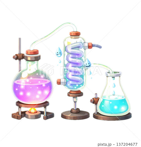 カラフル蒸留実験 137204677