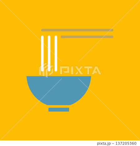 麺類アイコン 麺類アイコン 137205360