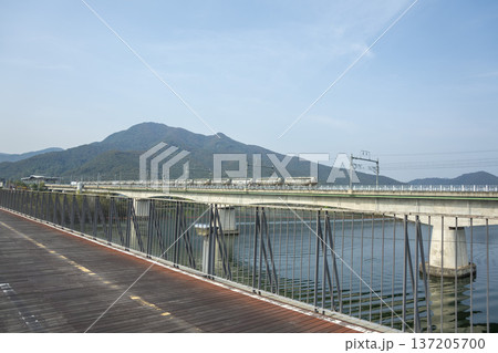 Han River bike path Han River bike path 137205700