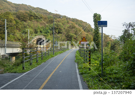 Han River bike path 137207940