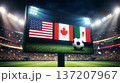 North america hosts soccer world cup 2026. 137207967
