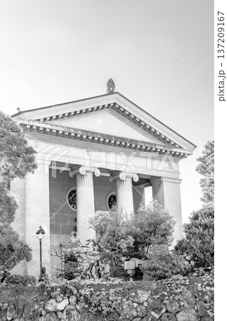 大原美術館　本館　倉敷美観地区観光（新聞、雑誌用） 137209167