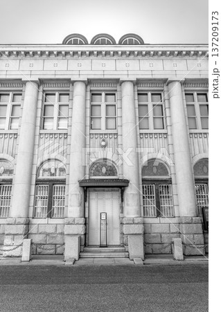 大原美術館　児島虎次郎記念館（旧倉敷銀行跡）倉敷美観地区観光（ルネッサンス風の街並み）新聞、雑誌用 137209173