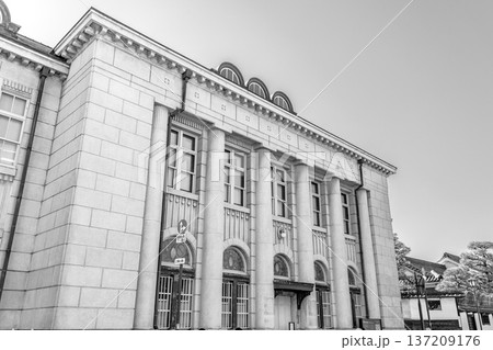 大原美術館　児島虎次郎記念館（旧倉敷銀行跡）倉敷美観地区観光（ルネッサンス風の街並み）新聞、雑誌用 137209176