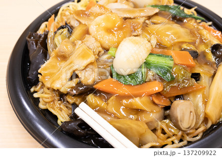 美味しいあんかけ焼きそば 美味しいあんかけ焼きそば 137209922
