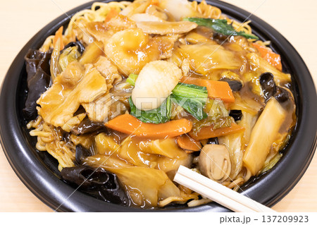 美味しいあんかけ焼きそば 137209923