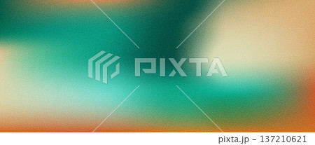 Distorted grain teal orange background. Dots powder green-beige gradient texture. Gritty shade subtle grunge overlay. Vector distress retro noise gradation cover. Abstract blend colors backdrop Distorted grain teal orange background. Dots powder green-beige gradient texture. Gritty shade subtle grunge overlay. Vector distress retro noise gradation cover. Abstract blend colors backdrop 137210621