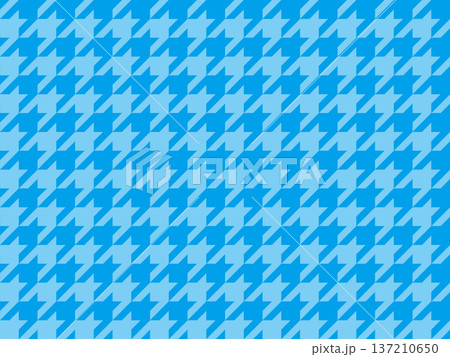 水色の千鳥格子の背景 水色の千鳥格子の背景 137210650