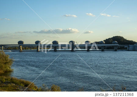 Han River bike path Han River bike path 137211368