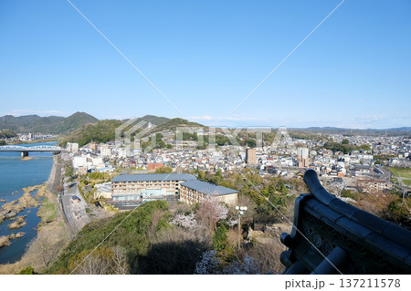 愛知県犬山市_犬山城から東側風景5_2025年4月 137211578