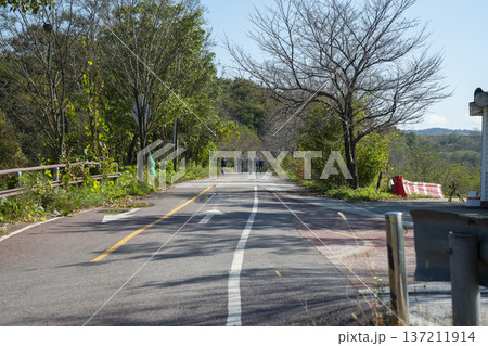 Han River bike path Han River bike path 137211914