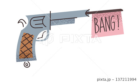 Toy pistol for Fools Day 137211994