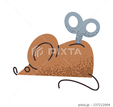 Wind-up mouse toy fools pranks 137212004