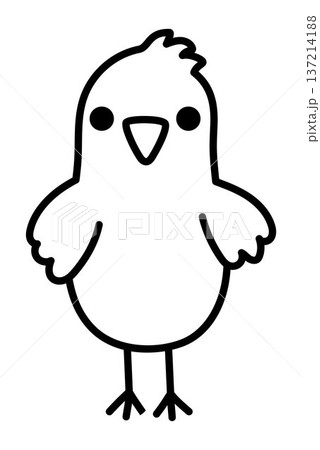 Vector black crow icon. Garden or city bird front view clipart. Cute line animal character illustration, coloring page for kids isolated on white background Vector black crow icon. Garden or city bird front view clipart. Cute line animal character illustration, coloring page for kids isolated on white background 137214188