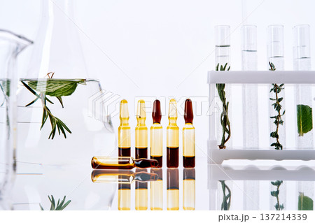 Natural ingredients developing herbal extract for skincare medicine Natural ingredients developing herbal extract for skincare medicine 137214339