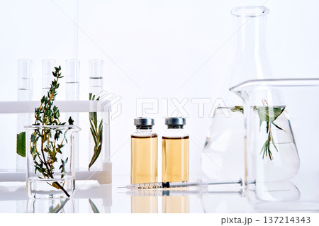 Natural herbal medicine research and development in laboratory Natural herbal medicine research and development in laboratory 137214343