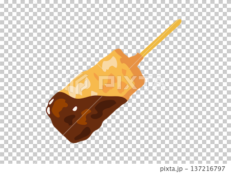 炸串配醬汁 137216797